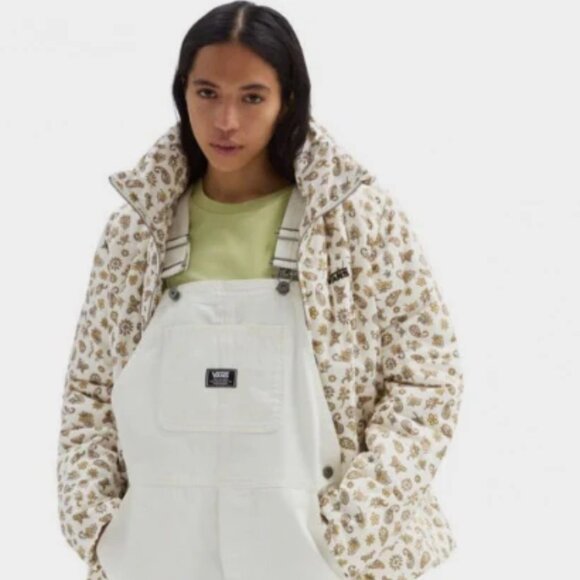 ✨ NWT - VANS "Ground Work" Overalls – Marshmallow White - Size Large✨ NOICE! - Picture 10 of 15